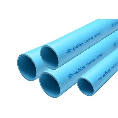 ท่อ PVC ชั้น 5 น้ำไทย ขนาด 2 นิ้ว ยาว 4 เมตร สีฟ้า